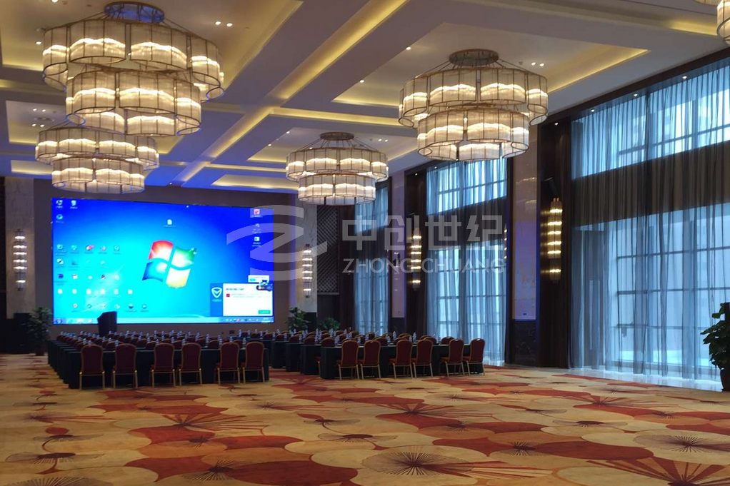 中興通訊鄒城和泰酒店宴會廳-全局照2
